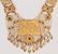 INDIAN, 22KT GOLD & ENAMEL NECKLACE - 2