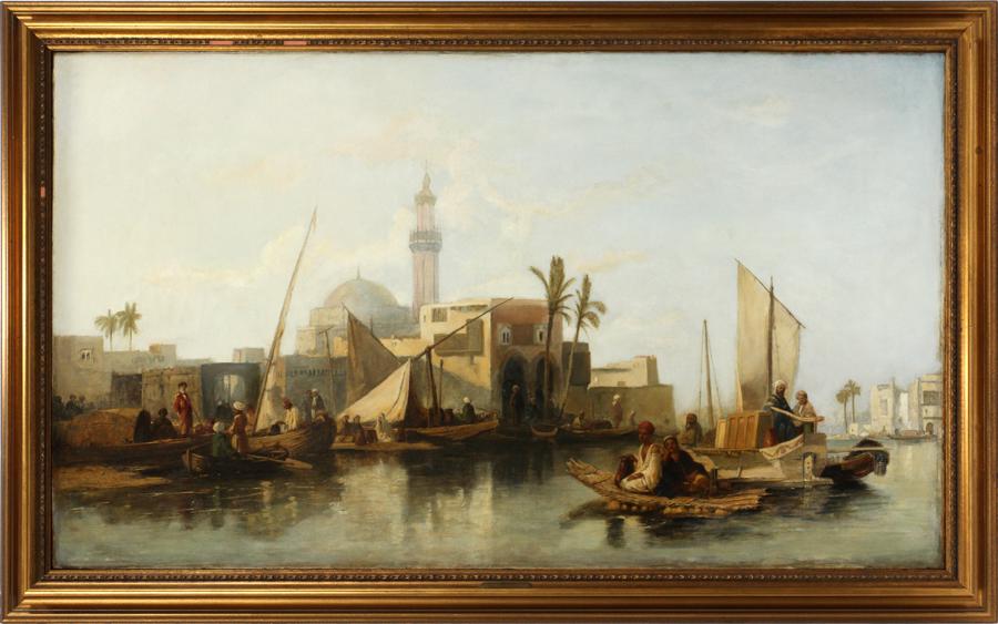 WILLIAM JAMES MULLER OIL ON CANVAS (1 of 7)