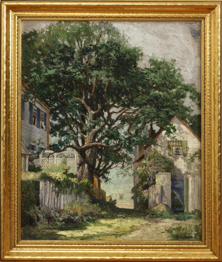 CHESTER K. VAN NORTWICK OIL ON CANVAS, CAPE COD (1 of 3)