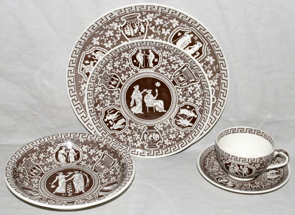 COPELAND SPODE 'GREEK' DEMI-PORCELAIN SERVICE
