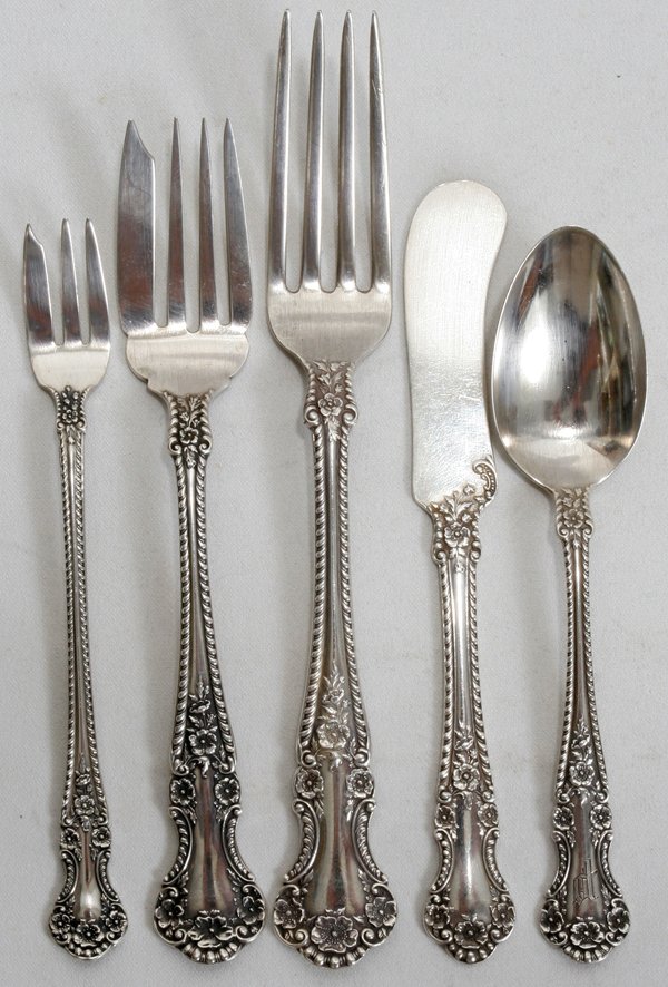 ALVIN MFG CO. & GORHAM 'CAMBRIDGE' FLATWARE