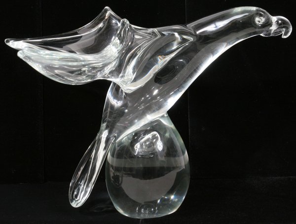 LICIO ZANETTI MURANO GLASS FIGURE OF SEA GULL