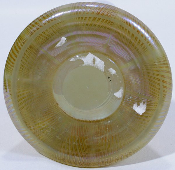 LC TIFFANY WHITE FAVRILE GLASS VASE, C. 1893 - 2