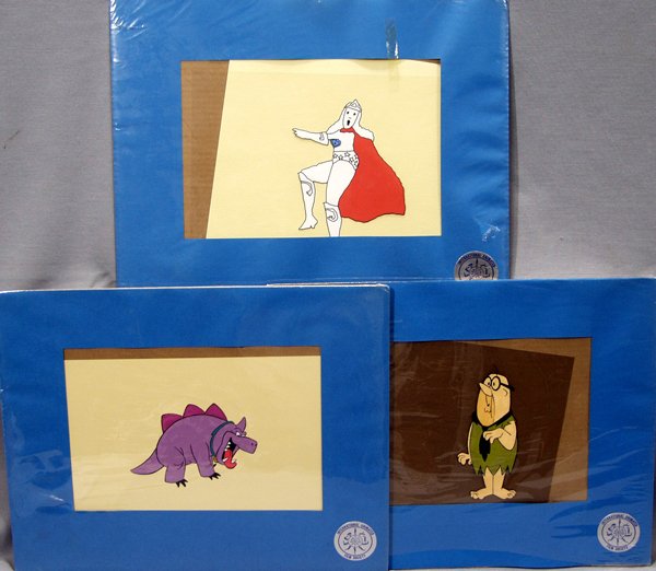 ANIMATION CELS, "FLINT STONES", H&B STUDIO