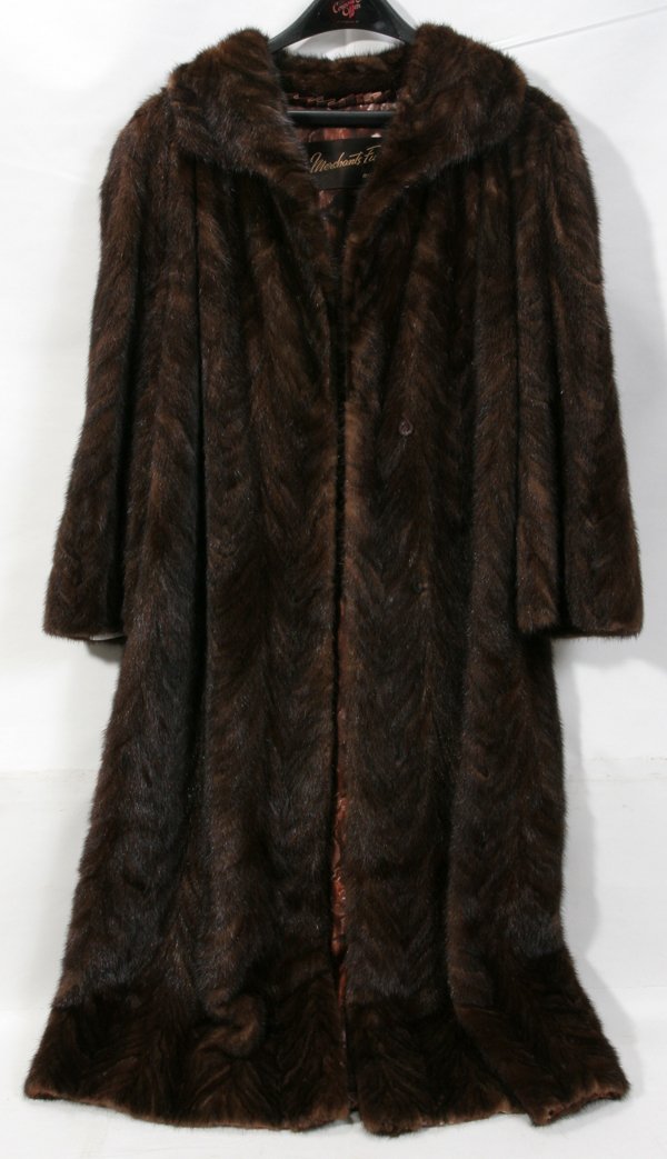 MARCHANTS FULL LENGTH MINK COAT
