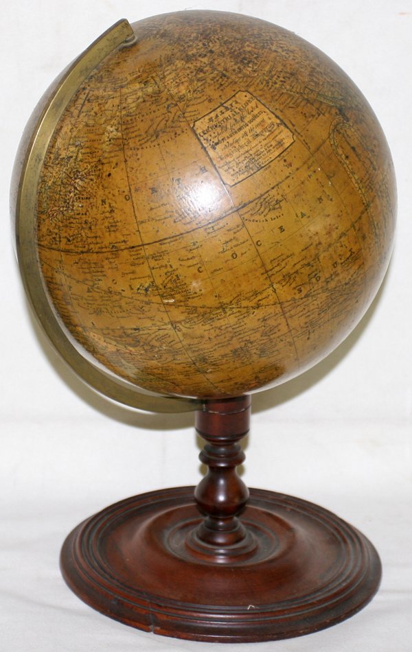 MALBY'S OF LONDON TERRESTRIAL GLOBE 1898