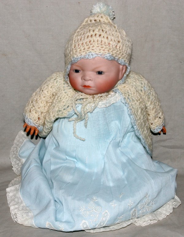 GRACE S. PUTNAM BYE-LO BISQUE HEAD BABY DOLL
