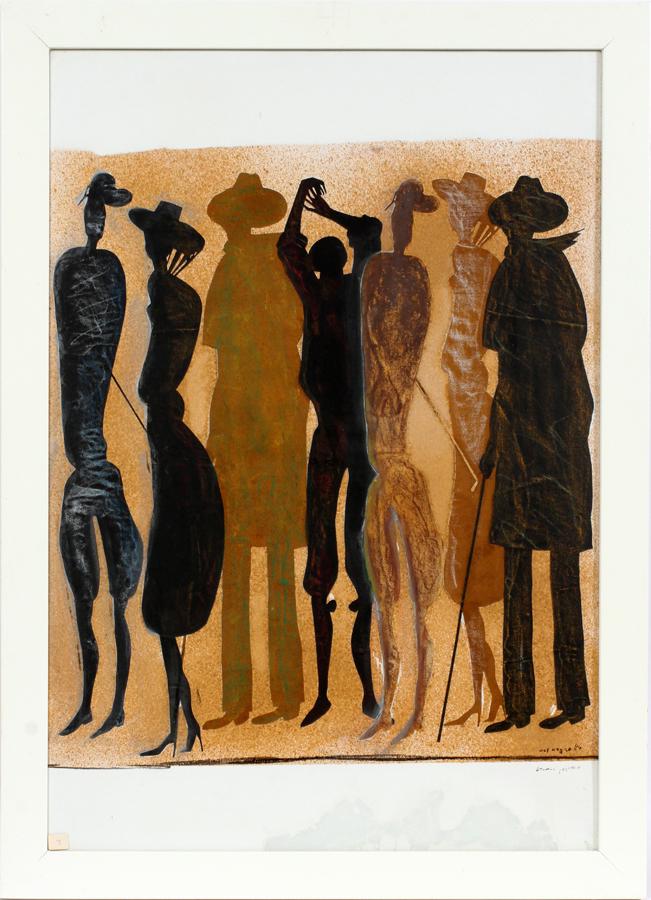 UMBERTO DEL NEGRO MIXED MEDIA, 1984 (1 of 3)