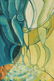 "WILLOW" MID CENTURY MODERN OIL ON CANVAS - 3