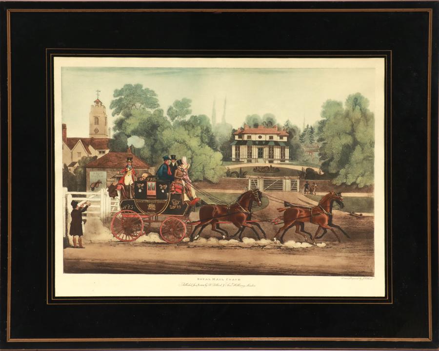 'ROYAL MAIL COACH' 1824, R.POLLARD & SONS HOLLOWAY (1 of 5)