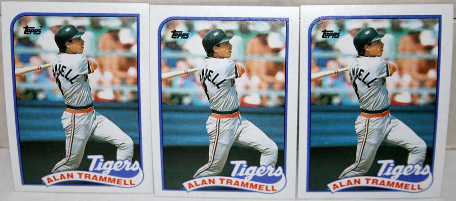 1989 TOPPS #770 BASEBALL CARDS, ALLEN TRAMMELL (1 of 1)