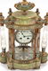 G. MEGNIN FRENCH ONYX, CHAMPLEVE, CRYSTAL CLOCK - 2