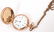 WALTHAM, GOLD, LADIES, CASE POCKET WATCH - 5