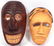 CHEROKEE (VIRGIL CROW) AND IROQUOIS CARVED MASKS