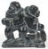 CANADIAN ESKIMO CARVED STONE FIGURES TWO - 2