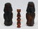 AINU, JAPANESE HAND CARVED NATIVE FIGURES - 3