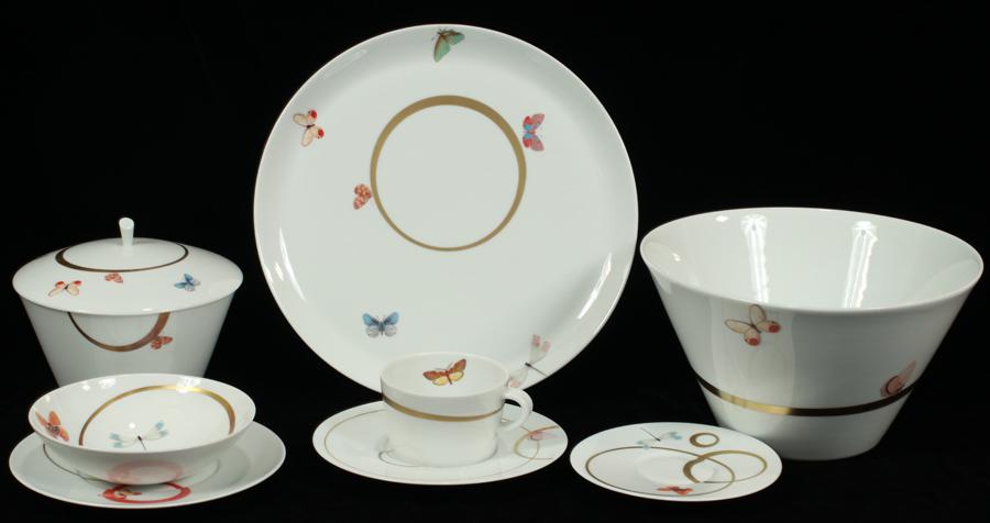 RAYNAUD LIMOGES METAMORPHOSES DINNERWARE 34 PCS. (1 of 6)