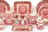 MASON'S IRONSTONE "VISTA" PATTERN CHINA - 3
