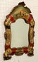 FLORENTINE STYLE HAND-PAINTED WALL MIRROR