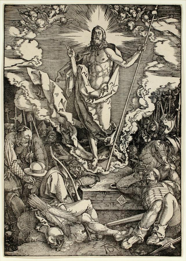 ALBRECHT DURER WOODCUT ON PAPER (1 of 13)