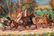 STANISLAW DABROWSKI OIL ON CANVAS, POLISH RIDERS - 2