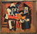CHARLES SENSEMAN OIL ON CANVAS C. 1960, CRANBROOK