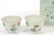 CHINESE PORCELAIN PLAQUE & CUPS, 5 PCS - 4