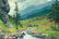 OIL ON CANVAS, H 17", L 23", MOUNTAIN CREEK - 2