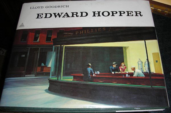 LLOYD GOODRICH, 'EDWARD HOPPER' BOOK: "LLOYD GOODRICH, 'EDWARD HOPPER' BOOK:Published by Abrams. From the collection of the Reverend Richard Churgay, Farmington Hills." (rev.20081114)