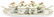 HEREND ROTHSCHILD BIRD TRAY, SIX POT DE CREME