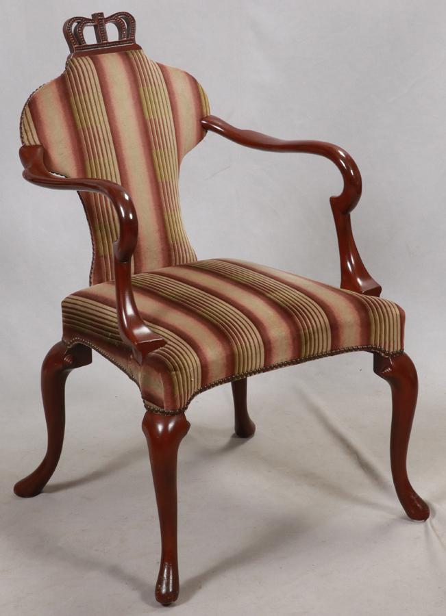 BAKER FURNITURE CO MAHOGANY SIDE CHAIR (1 of 2)