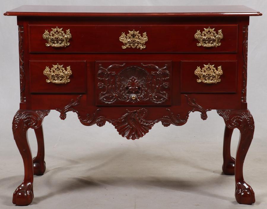 KINDEL WINTERTHUR COLLECTION MAHOGANY CHEST (1 of 6)
