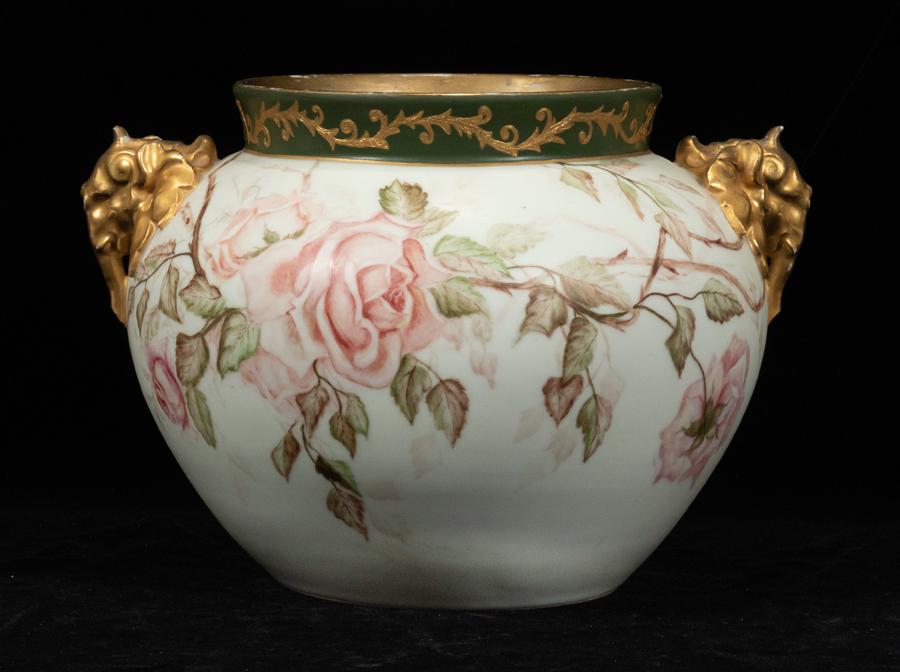 JEAN POUYAT, LIMOGES PORCELAIN PLANTER  C. 1900 (1 of 4)