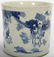 CHINESE MING STYLE PORCELAIN BRUSH POT - 2