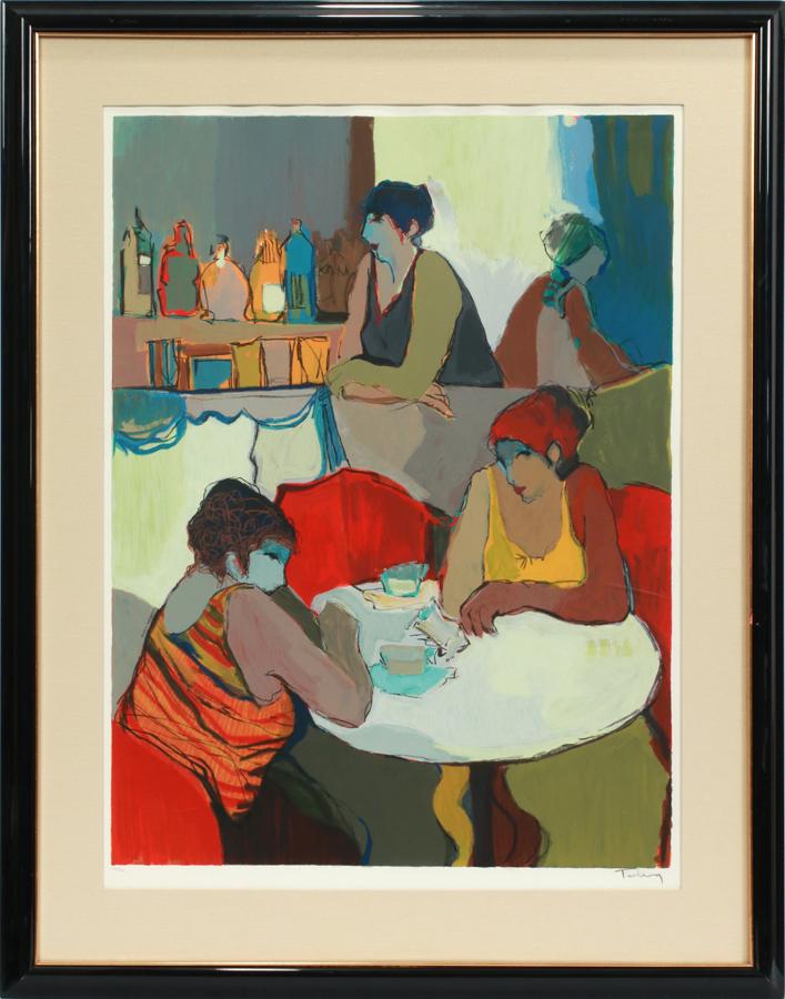 ITZCHAK TARKAY COLOR SERIGRAPH, H 35" W 26" (1 of 5)