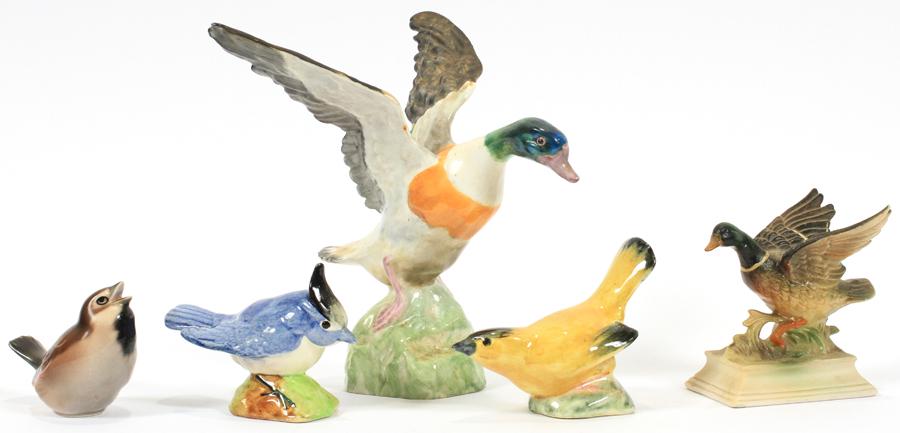 GOEBEL, STANGL & STAFFORDSHIRE CERAMIC FIGURINES (1 of 7)