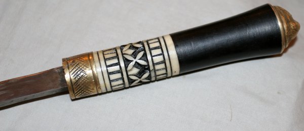 WOOD WALKING STICK WITH CONCEALED SWORD L 36" - 4