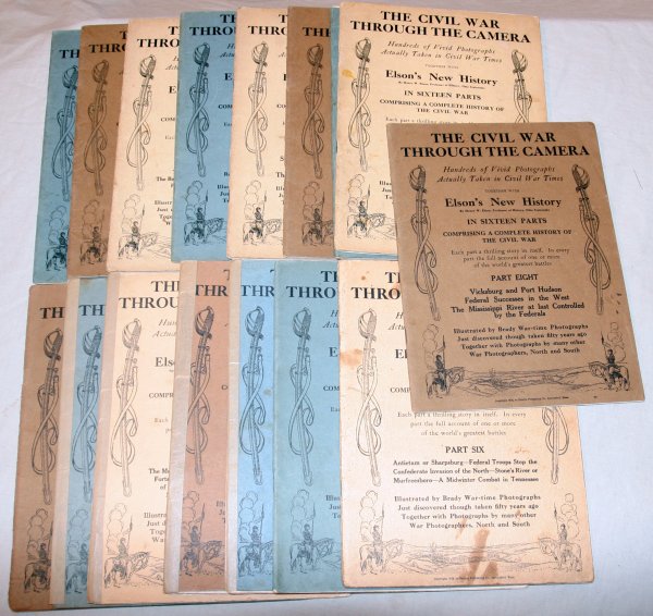 THE CIVIL WAR THROUGH THE CAMERA, SIXTEEN VOL