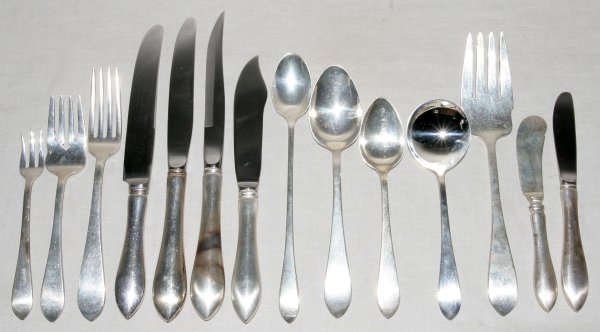 DOMINICK & HAFF/REED & BARTON STERL FLATWARE