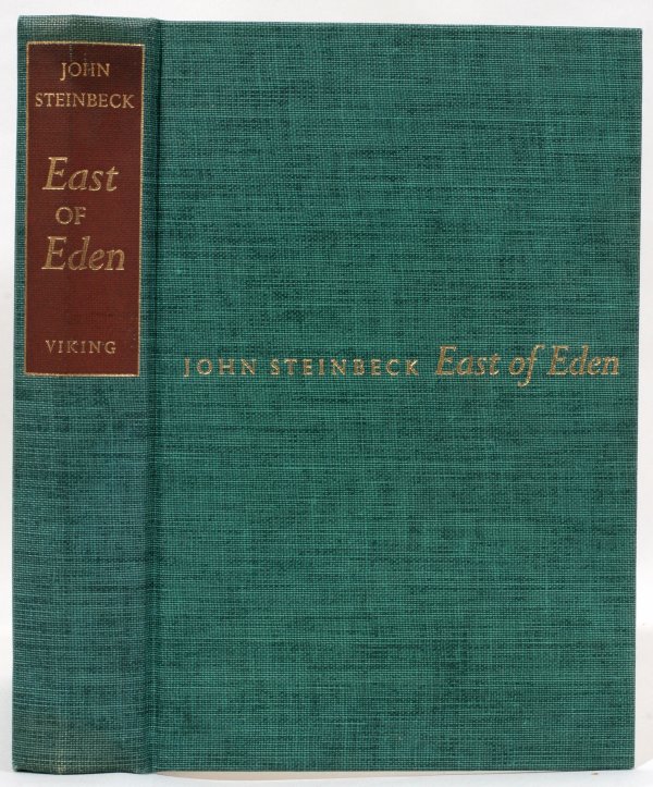 JOHN STEINBECK, AUTOGRAPH 'EAST OF EDEN' 1952