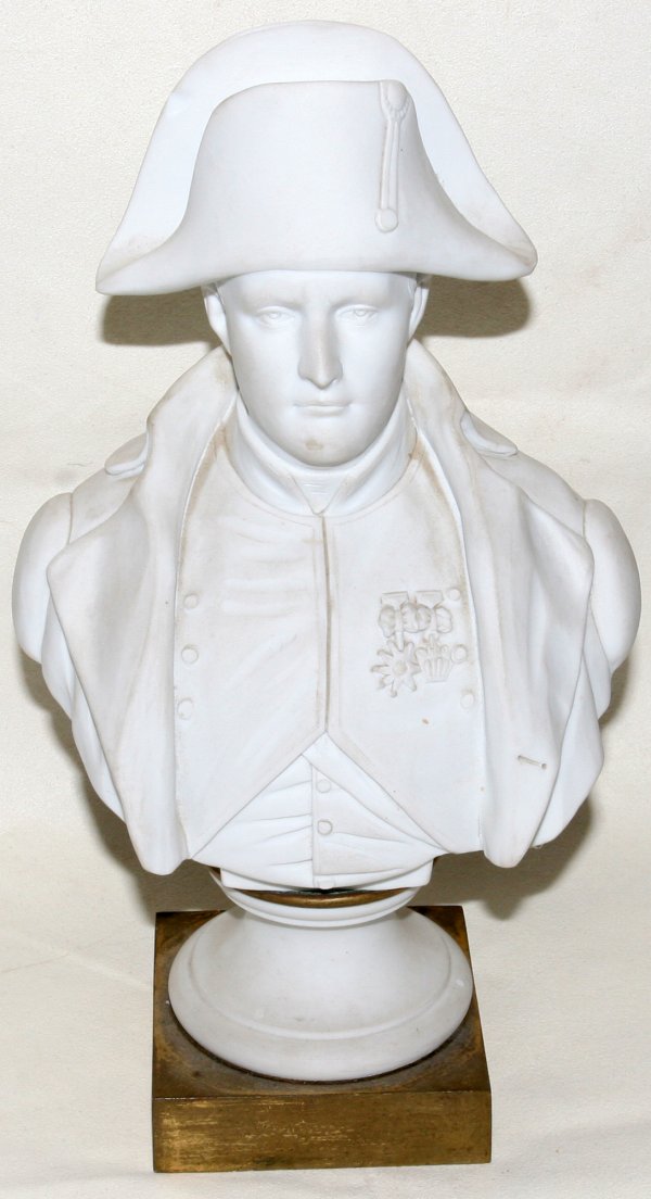 SEVRES FRENCH BISQUE BUST OF NAPOLEON
