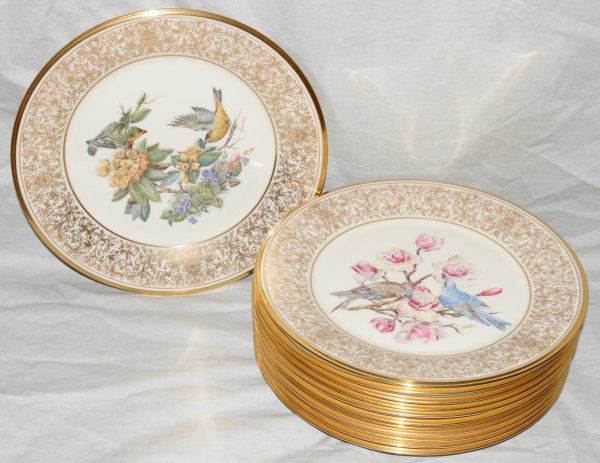LENOX PORCELAIN LIMITED EDITION 'BOEHM BIRDS'
