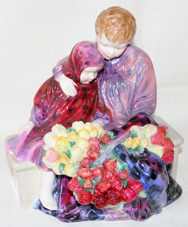 ROYAL DOULTON PORCELAIN 'FLOWER CHILDREN'