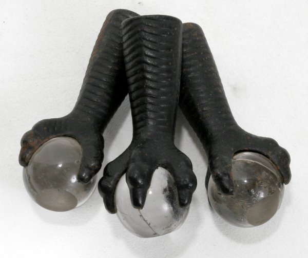 IRON & GLASS VICTORIAN TABLE LEG HARDWARE