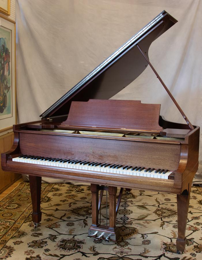 STEINWAY MAHOGANY GRAND PIANO #177398 "M" L 5'7" (1 of 14)