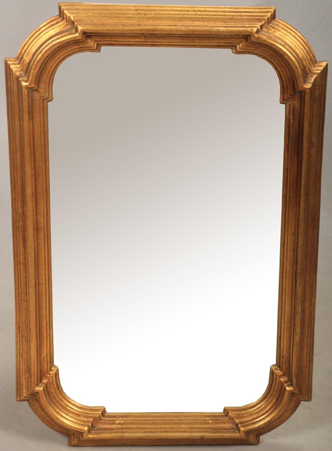 LABARGE GILT WOOD MIRROR H 35" W 24" (1 of 1)