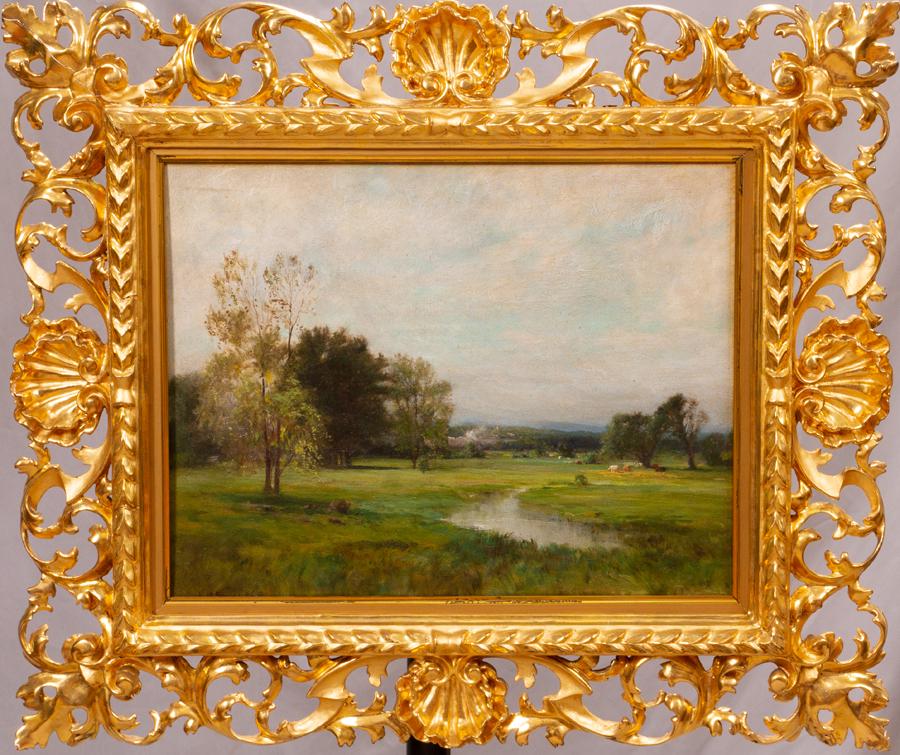 ROSWELL MORSE SHURTLEFF OIL ON CANVAS (1 of 3)