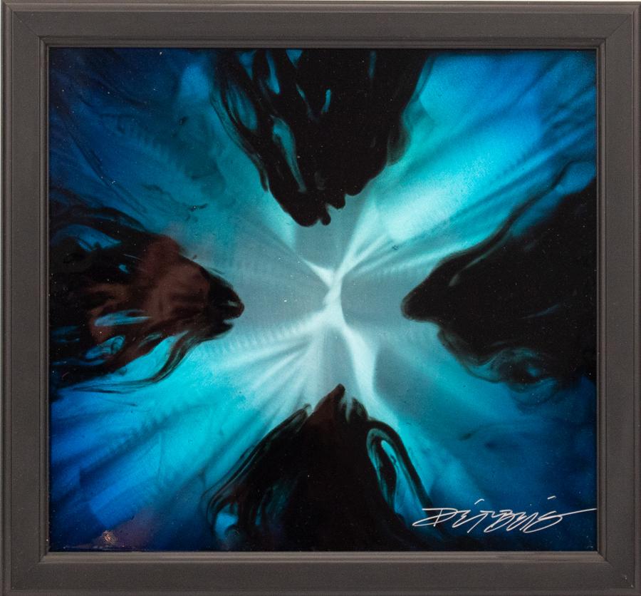 CHRIS DERUBEIS, MIXED MEDIA ON ALUMINUM, 2015 (1 of 3)