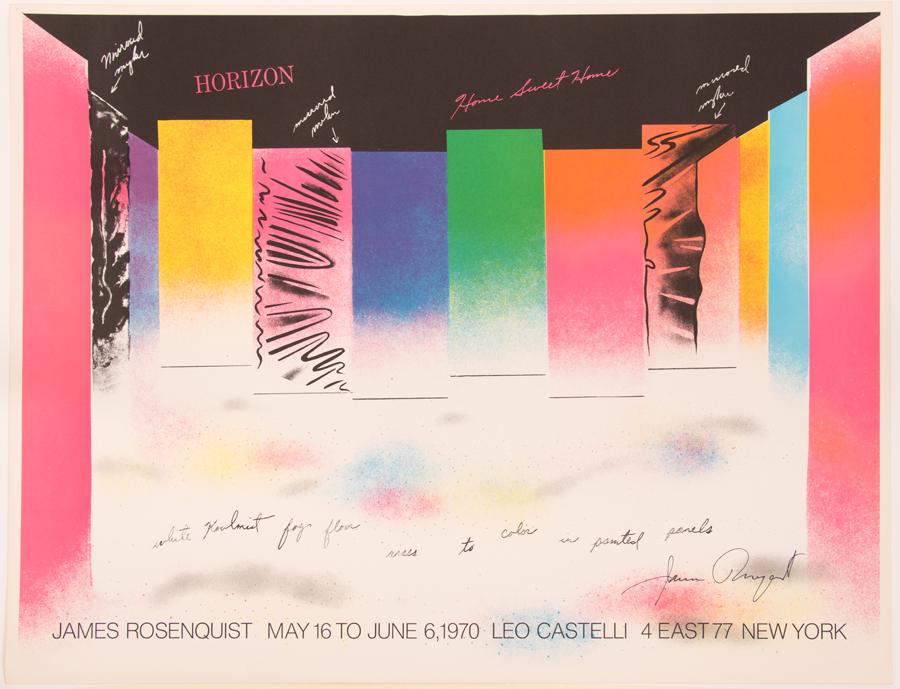 JAMES ROSENQUIST OFFSET LITHOGRAPH, ON WOVE PAPER (1 of 5)