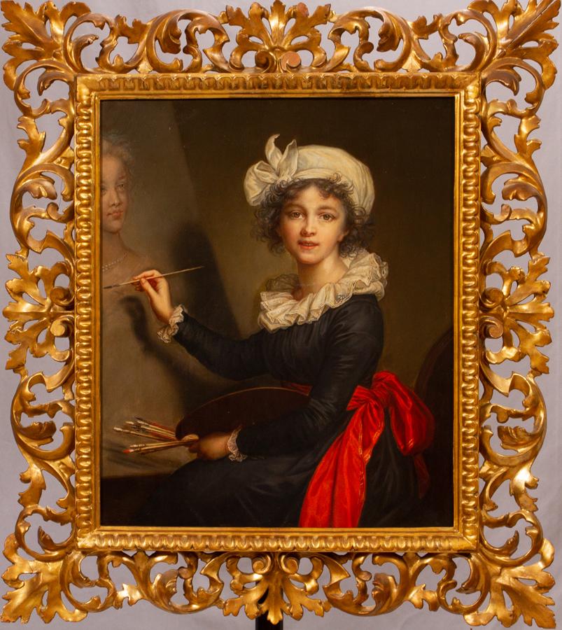 EUROPEAN OIL ON CANVAS, 19TH C (1 of 2)